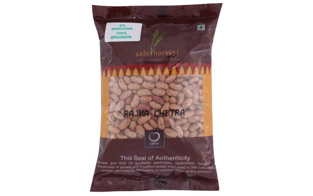 Safe Harvest Rajma Chitra    Pack  500 grams
